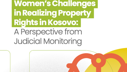 Report_Women’s Access to Justice in Kosovo and Enforcement of Land and Property Rights